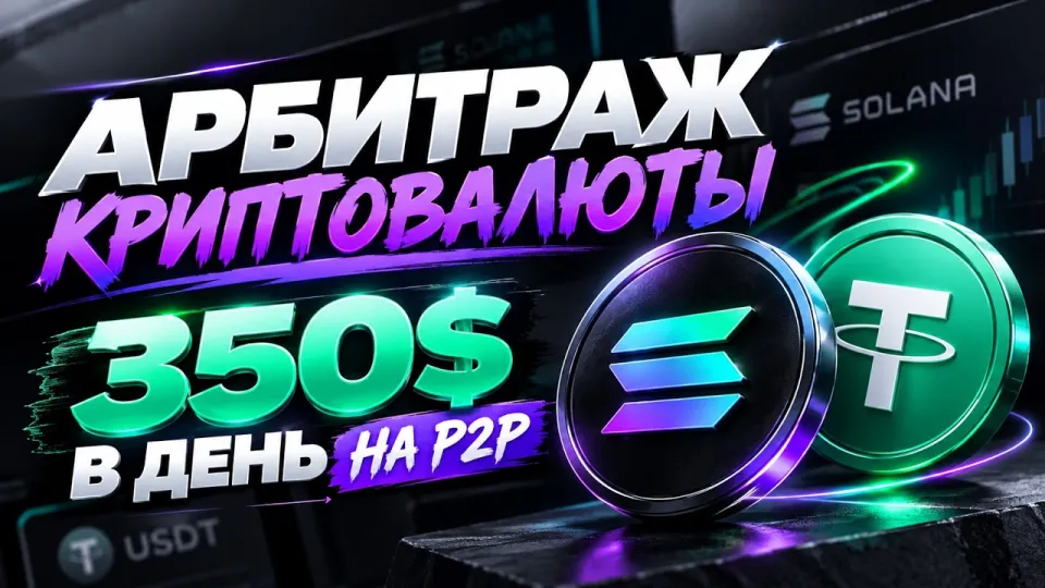 Арбитраж криптовалюты: Обзор P2P связки на 10% спреда +$350 в день | p2p арбитраж криптовалюты